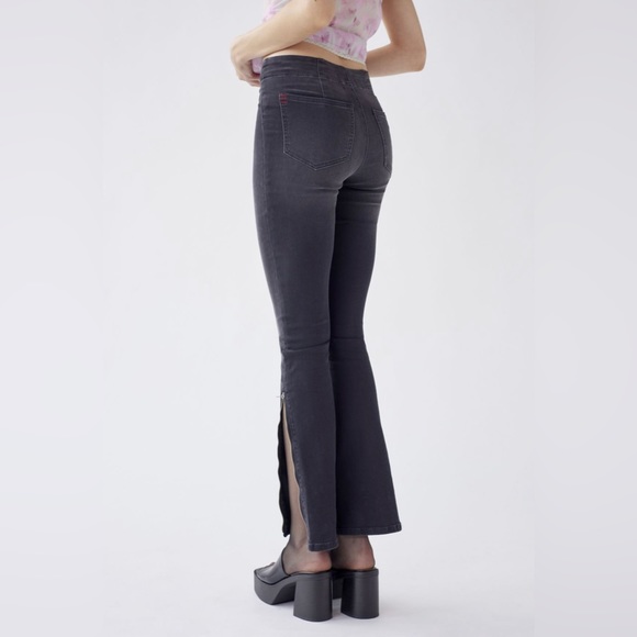 BDG Ankle Zip Skinny Jean Black - Picture 4 of 5